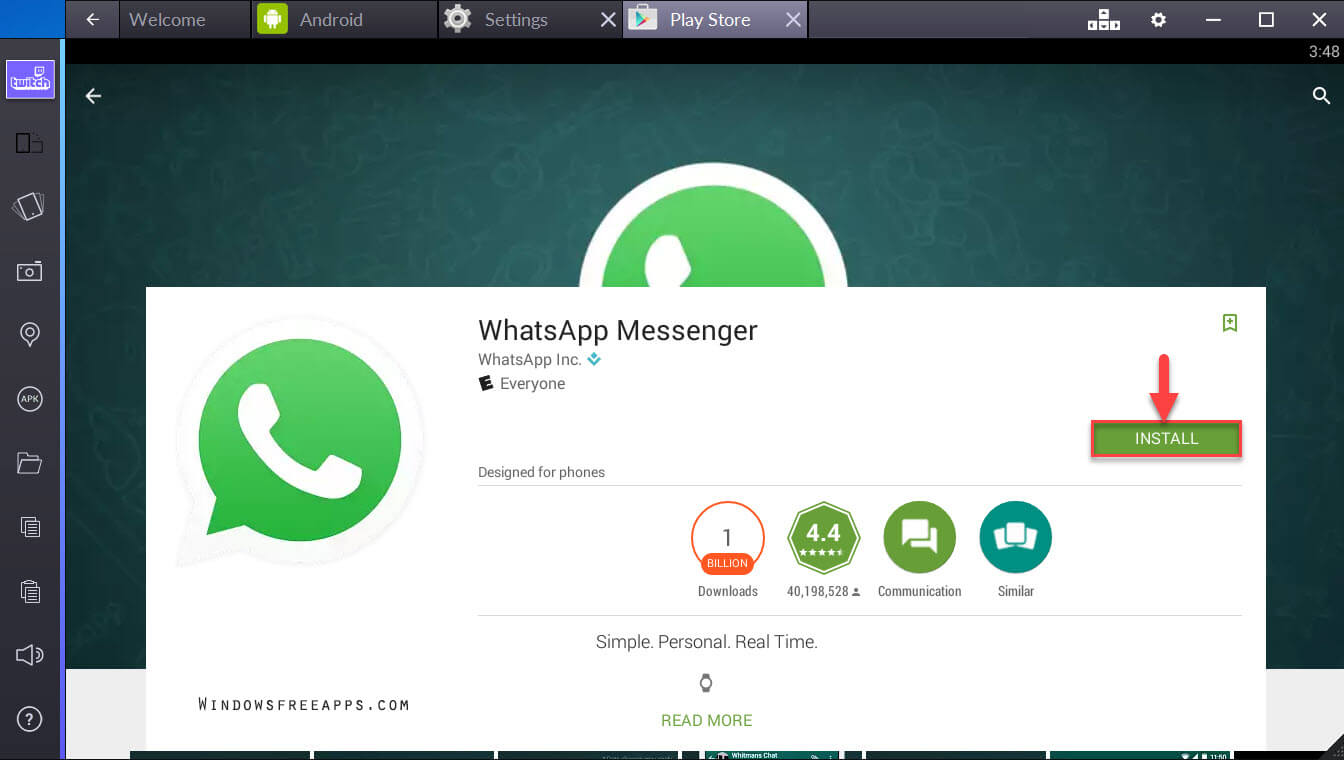 whatsapp download for pc